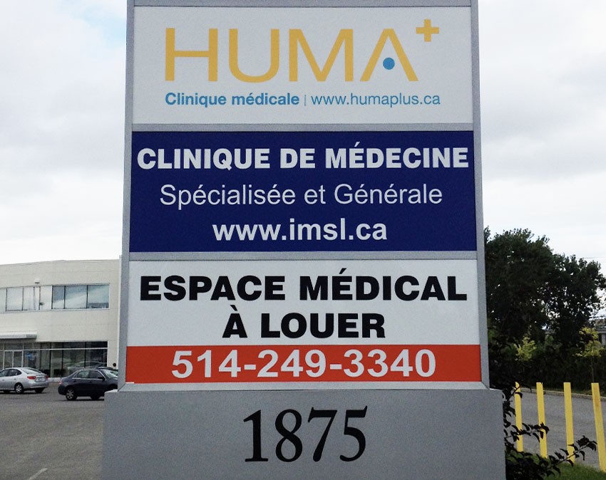 Affichage extérieur, enseigne