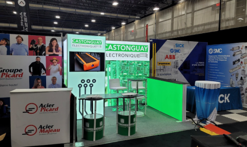 stand lumineux